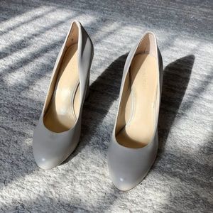 Nine West Light Grey Heels